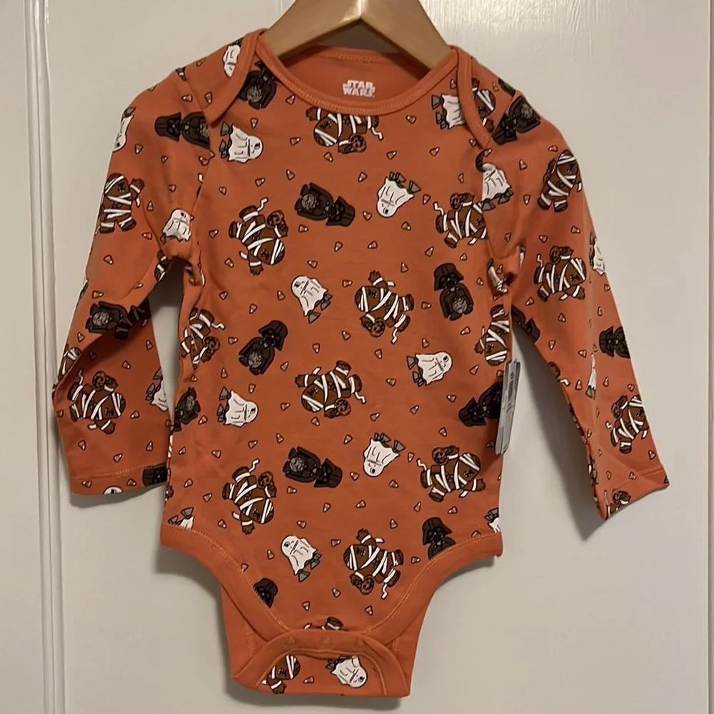 Star Wars Halloween baby onesie